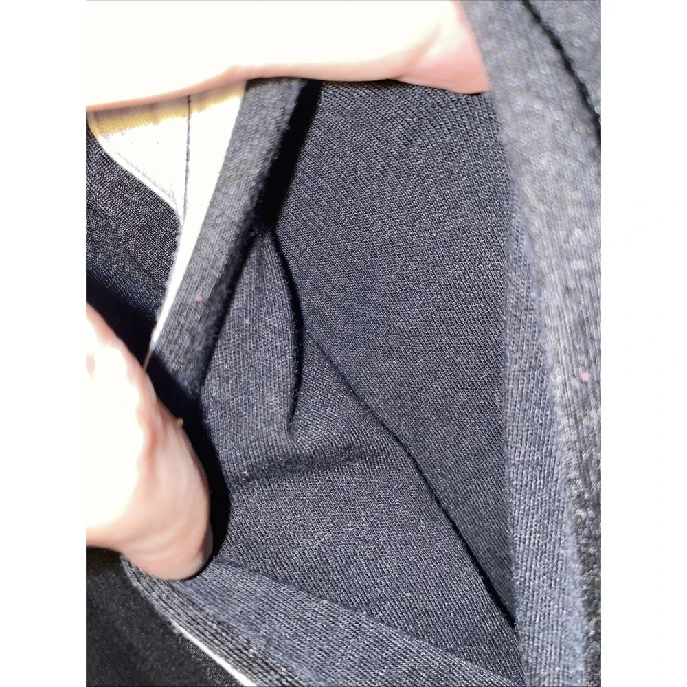 Victoria Secret PINK Black And White Snap‎ Bottom Track Pants XS Sport Y2K